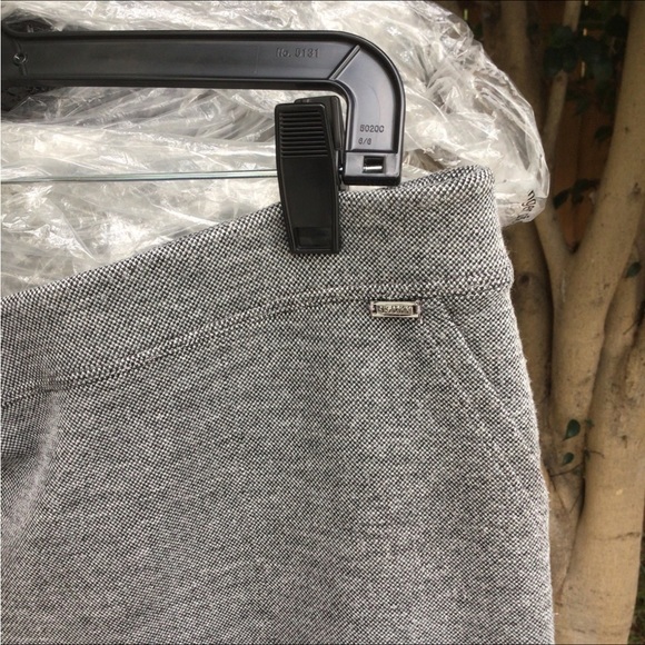 StJohn BNWT Grey Melange Zipper Ankle Pants (Size 16) $695+ MADE IN USA! - Picture 13 of 13